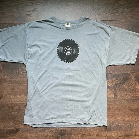 Pearl Jam 2009 Saw Blade 33 1/3 Tour Shirt XXL - Picture 1 of 5